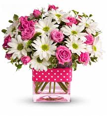 Baby Bouquet in Vase Premium