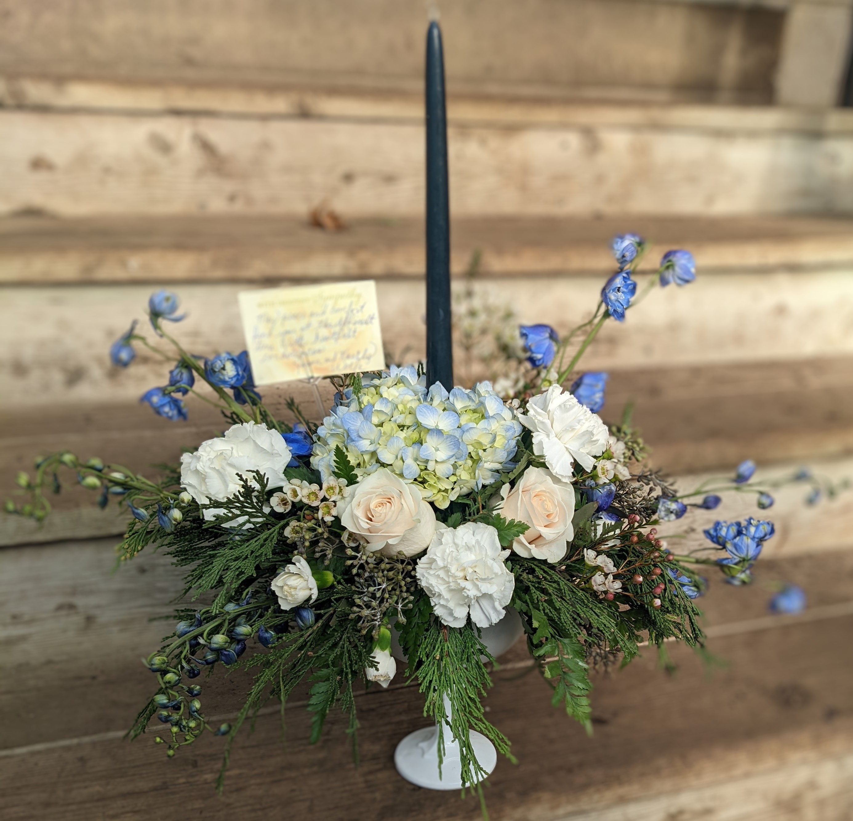 Pedestal Centerpiece Candle